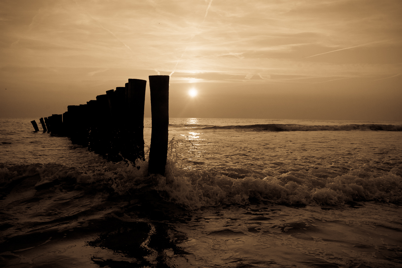 Evening at the beach